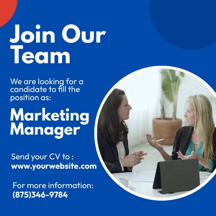 Join Our Team Template | PosterMyWall