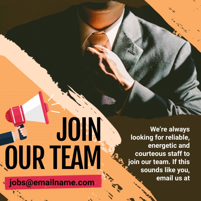 Join Our Team Instagram Post Template | PosterMyWall