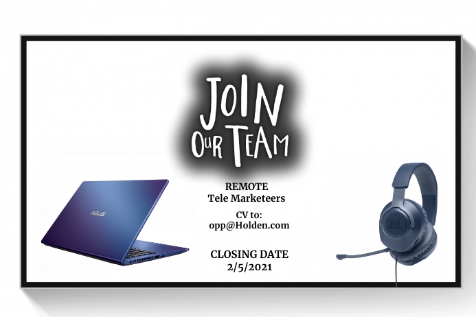 Join Our Team Remote Job Template | PosterMyWall