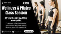 Join Pilates Classes Flyer Miniatura de YouTube template