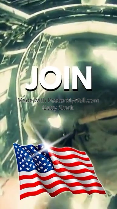 Join US ARMY Air Corps Template PosterMyWall