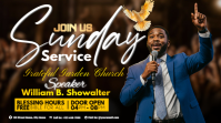 Join Us for Sunday Service Miniatura di YouTube template