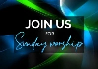 Join us for worship A4 template