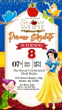 Join Us in the Enchanted Kingdom for Elizabeth’s 8th Instagram Story template