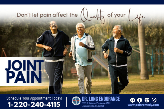 Joint Pain Ads Template | PosterMyWall