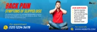 Joint Pain Relief  Twitter header post template