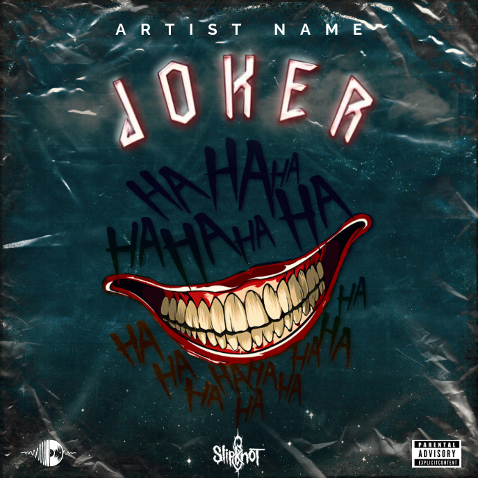JOKER Cover music Album art trap mixtape rap | PosterMyWall