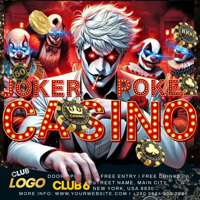 Joker Poker Casino template