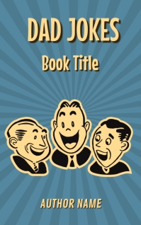 Jokes comedy book cover design template | PosterMyWall