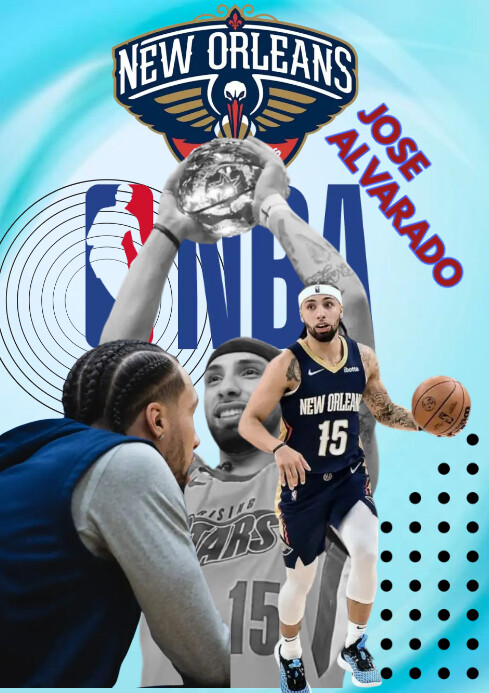 Jose Alvarado A4 template
