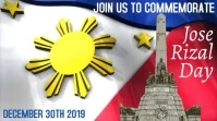 Jose Rizal Day Video Template Digital Display (16:9)