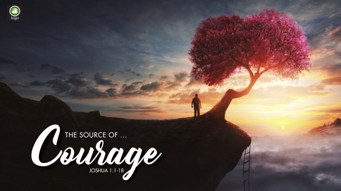 Joshua Powerpoint Background Joshua sermon title Template | PosterMyWall