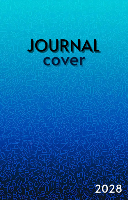 journal cover Capa do Wattpad template