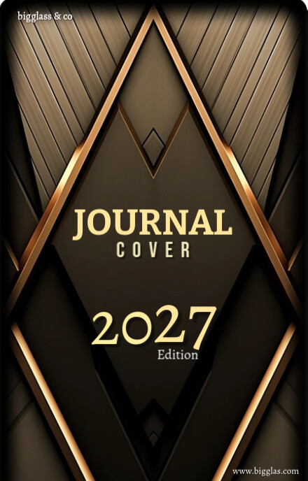 Journal cover template