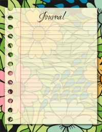 Bullet Journal Leaf Template PosterMyWall