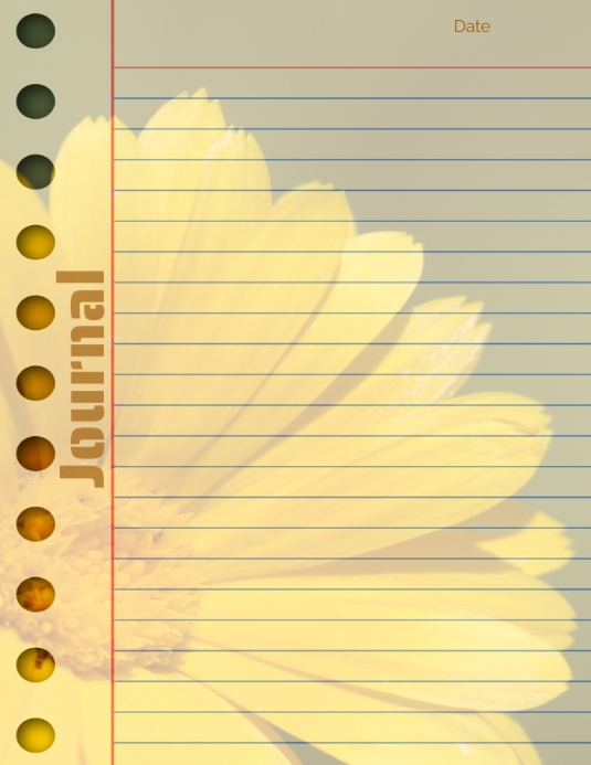 Journal template | PosterMyWall