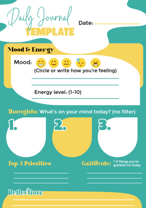 Journal Template A5