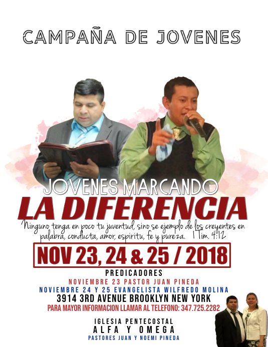 Jovenes Flyer Template Postermywall