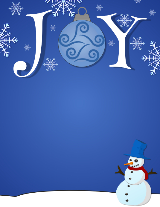 Joy - Christmas Template | PosterMyWall