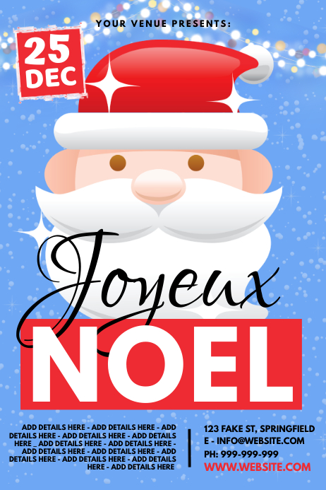 Modele Joyeux Noel Poster Postermywall Modele Joyeux Noel Poster Postermywall