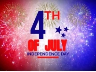 Joyful 4th Of July Yard Sign 庭院招牌 template