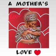 Joyful A Mother's Love  Instagram Post template