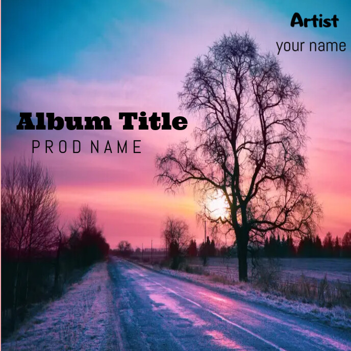 Joyful Aesthetic Album Cover Template | PosterMyWall