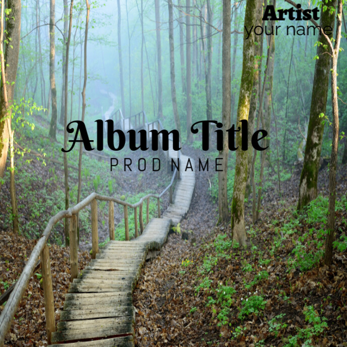 Joyful Aesthetic Album Cover Template | PosterMyWall