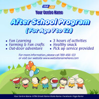 After School Program Ad Template | PosterMyWall