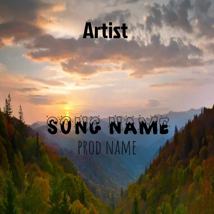 Joyful Album Album Cover Template | PosterMyWall