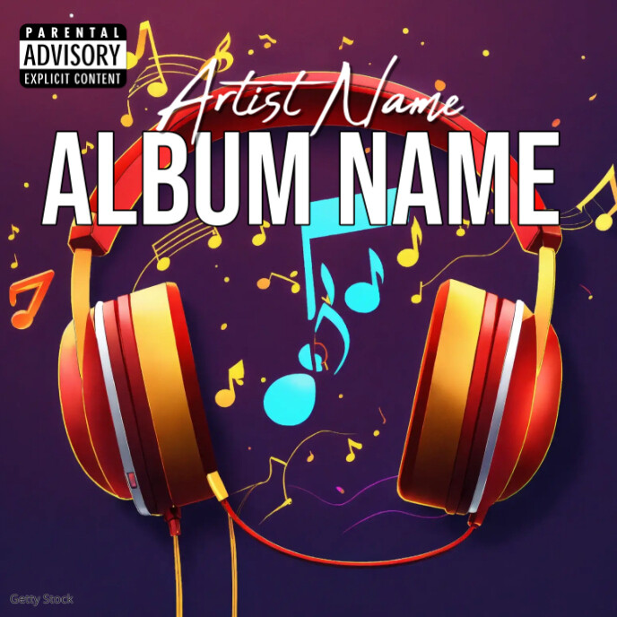 Joyful Album Cover Album Cover Template | PosterMyWall
