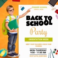 Joyful Back To School Instagram Post template