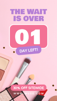 Pink Beauty Sale Instagram-verhaal Template - Page 5