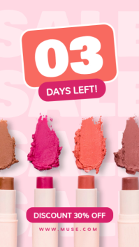 Pink Beauty Sale Instagram-verhaal Template - Page 3
