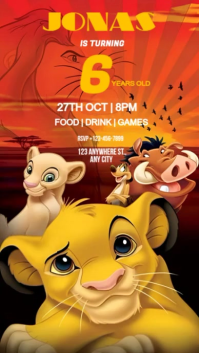 Joyful Birthday Flyer  Instagram Story template