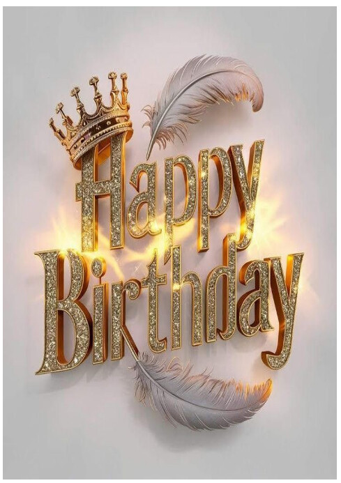 Joyful Birthday Gift  A3 template