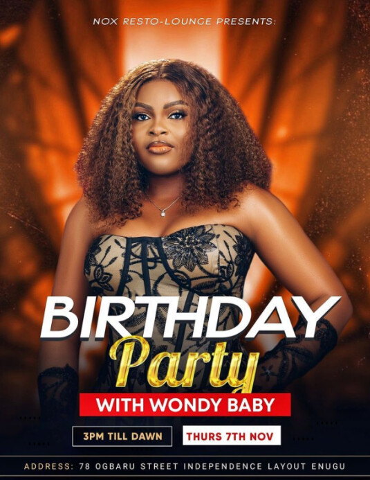 Joyful Birthday Party Flyer (us Letter) template