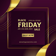 Joyful Black Friday Sale Instagram Post template