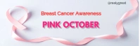 Joyful Breast Cancer Awareness  Email Header template
