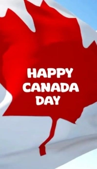 Joyful Canada Day  Business Card template