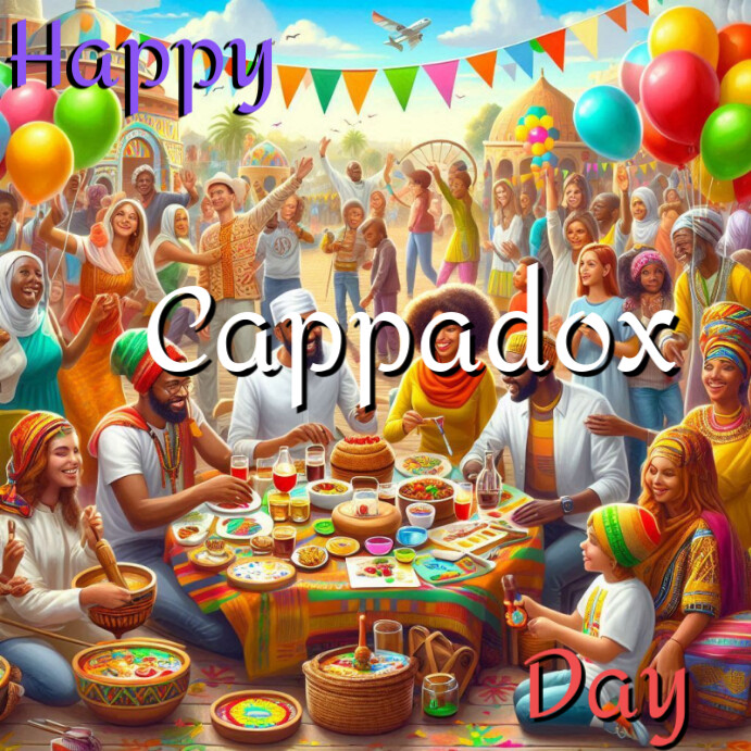 Joyful Cappadox Day  Instagram Post template