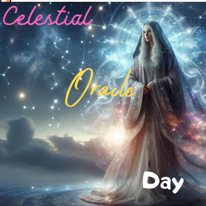 Joyful Celestial Oracle Day Instagram Post Template | PosterMyWall