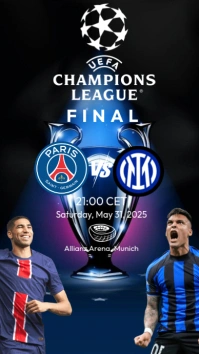 Joyful Champion League Final Instagram Story template