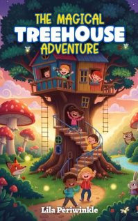 Joyful Children's Adventure Book Cover Kindle/Book Covers Video Kindle/电子书封面 template