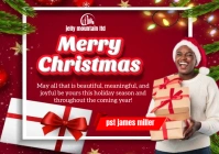 Joyful Christmas A3 template