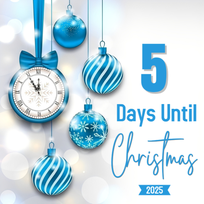 Joyful Christmas Countdown Flyer Album Cover Template | PosterMyWall