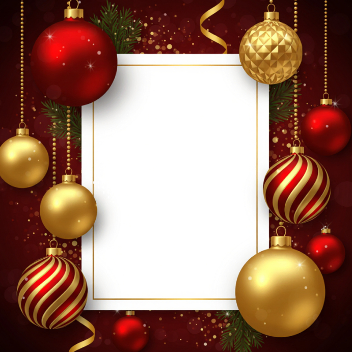 Plantilla de Christmas Frame Instagram Ad | PosterMyWall