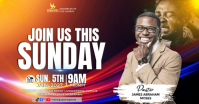 Church Event delt Facebook-billede Template