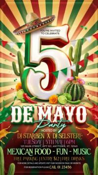 Joyful Cinco de Mayo Celebration Instagram Story Video Indaba yaku-Instagram template
