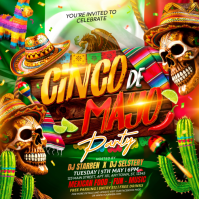 Joyful Cinco de Mayo Party Instagram Post template
